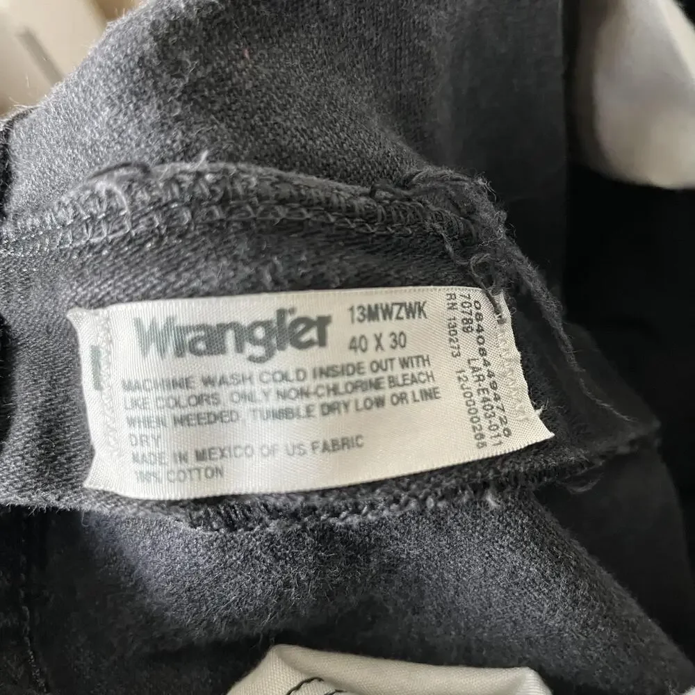 Wrangler sizing tag